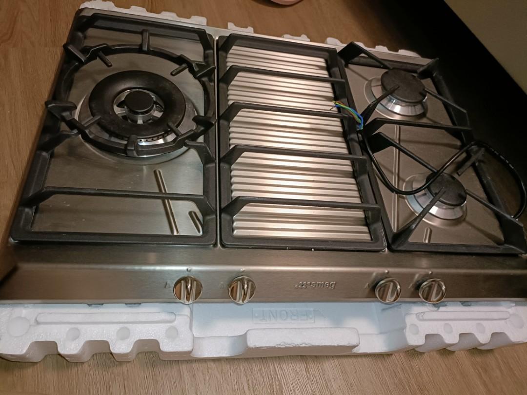smeg 4 burner cooktop