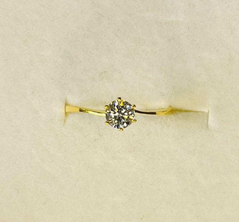 Cz best sale stone rings