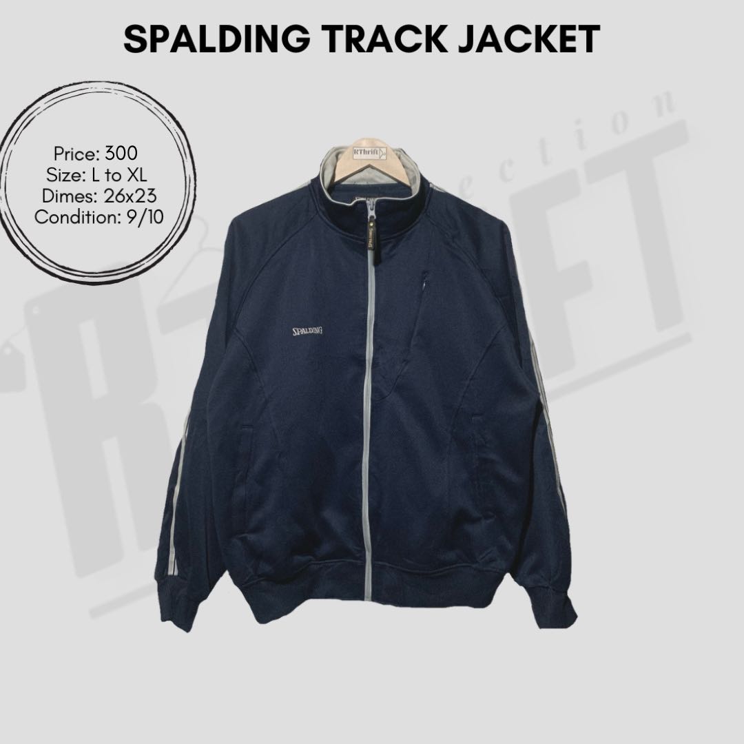 Spalding Track Jacket, Men's Fashion, Coats, Jackets and Outerwear on ...