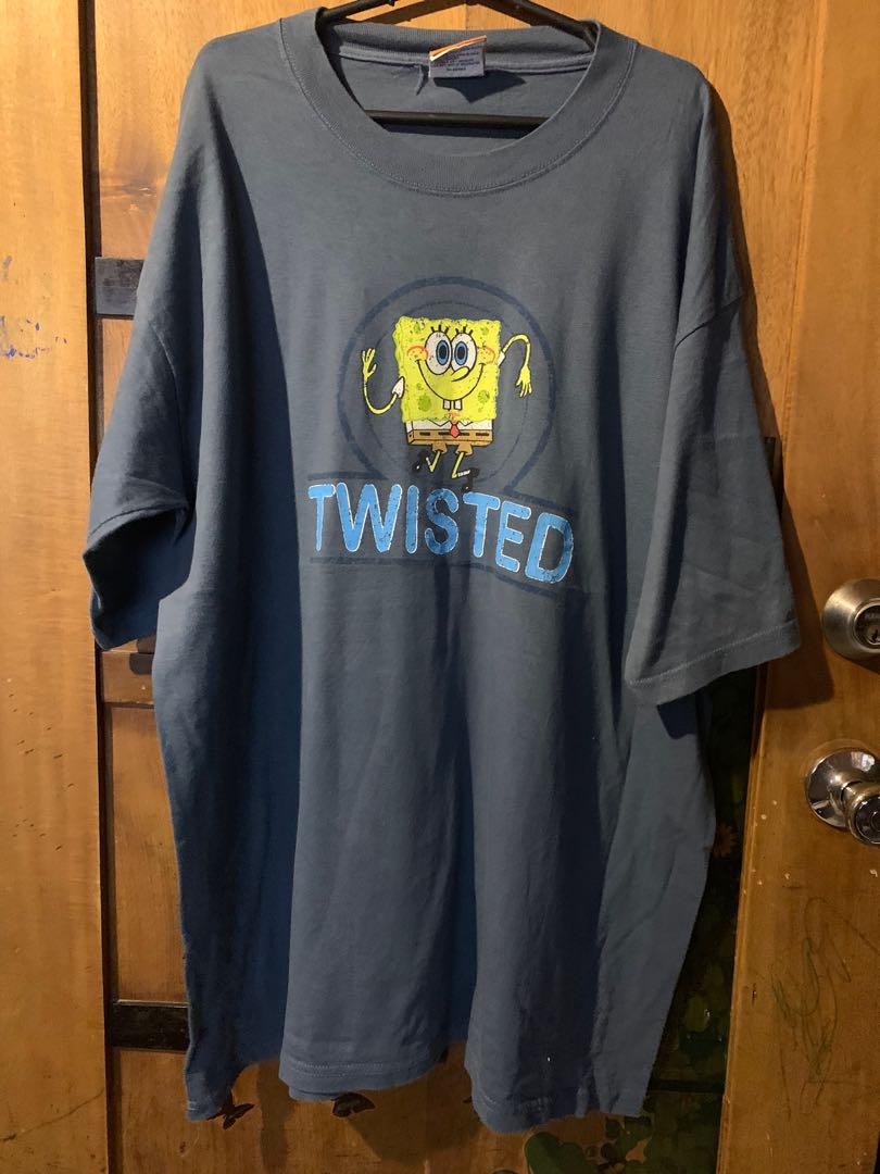 Spongebob Twisted 2004, Men's Fashion, Tops & Sets, Tshirts & Polo ...