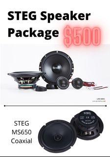 STEG LEO650C l MLG650C Car Speaker Packages