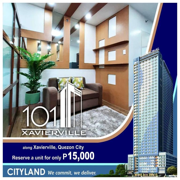 Studio condo near Ateneo de Manila University and UP Diliman, Property