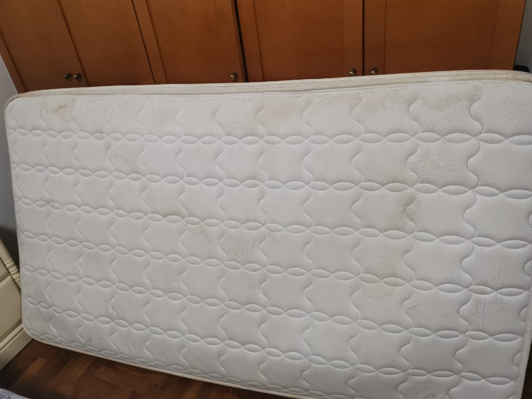 super single mattress for free, Furniture & Home Living, Furniture, Bed