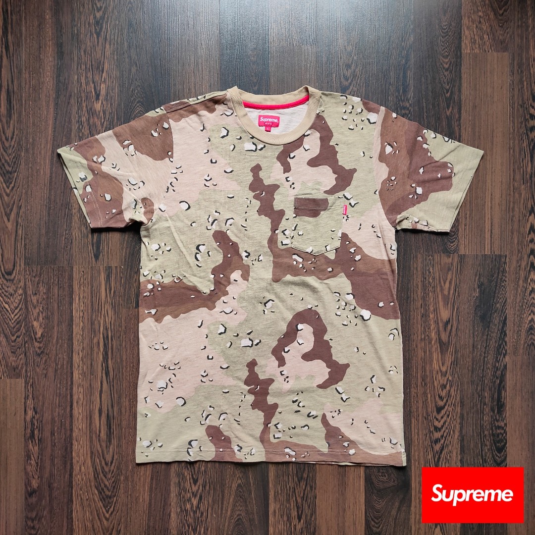 SUPREME DESERT CAMO POCKET TEE | Luxury 