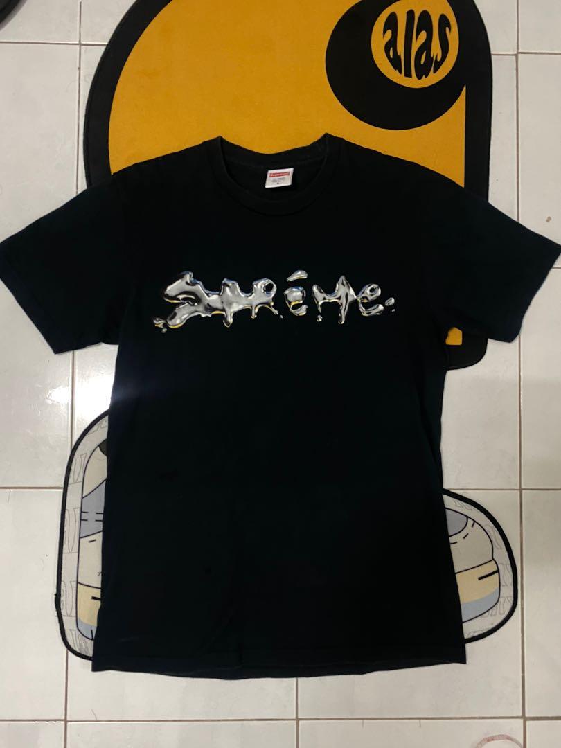 Supreme liquid tee online black