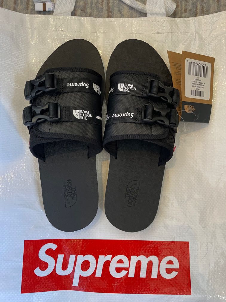 Supreme/ The North Face Trekking Sandal, Men's Fashion, Footwear, Flipflops  and Slides on Carousell