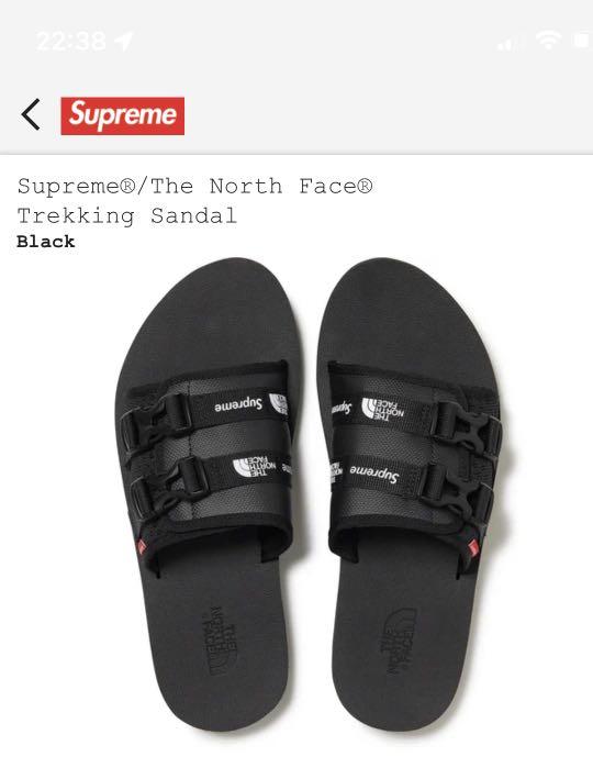 Supreme/ The North Face Trekking Sandal, Men's Fashion, Footwear 