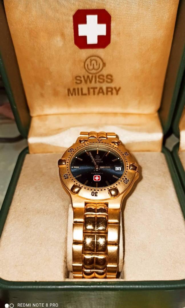 Swiss hotsell military gold
