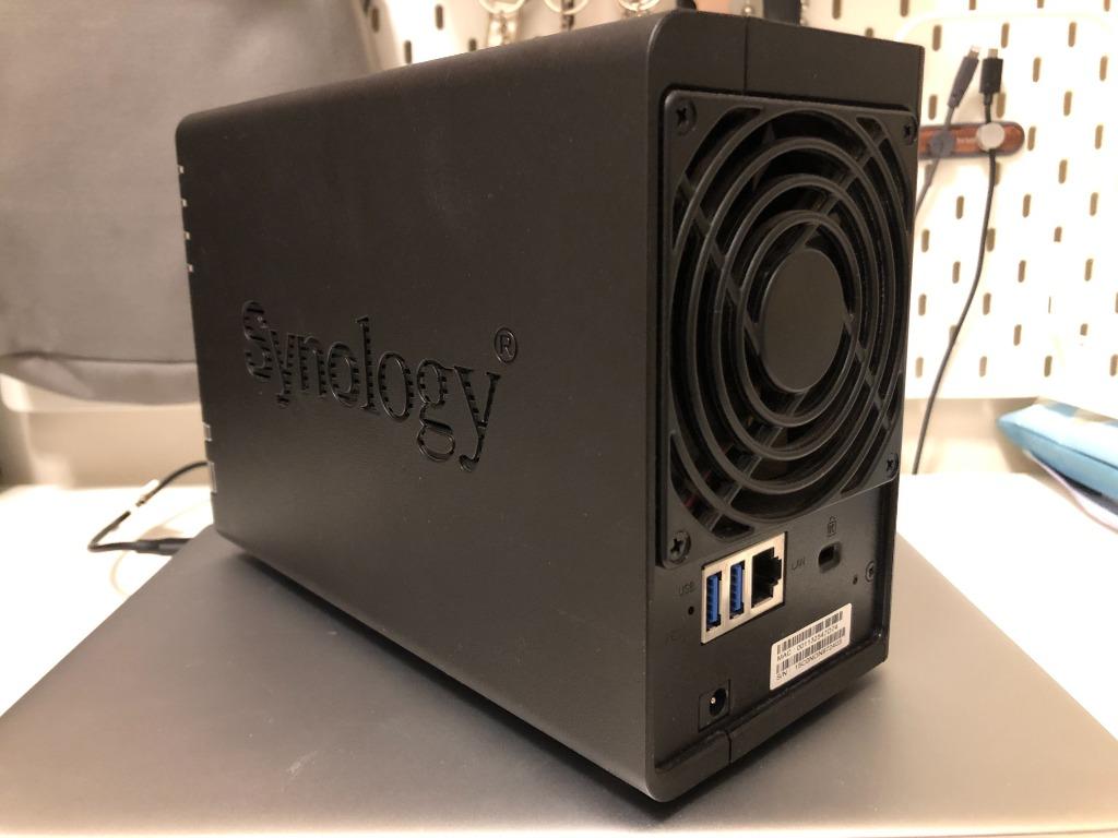 Synology NAS DS216 (連兩隻3TB HDD), 電腦＆科技, 電腦周邊及配件, 硬