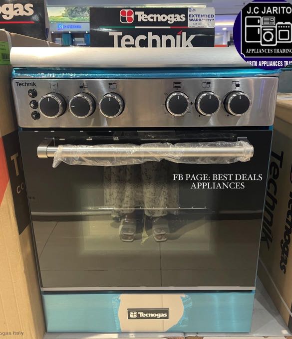 TECNOGAS 60cm 4BURNERS GAS RANGE STAINLESS ON SALE, TV & Home