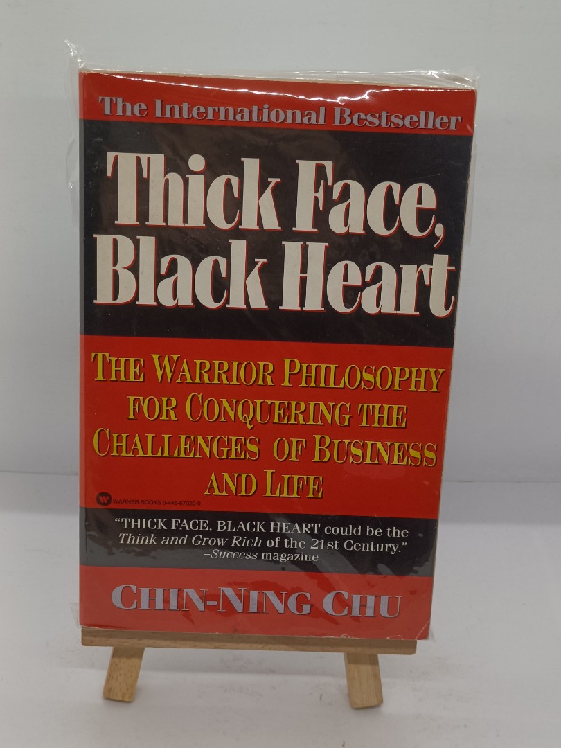 The International Bestseller Thick Face, Black Heart The Warrior