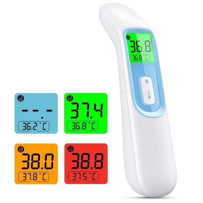 Infrared Thermometer Digital Thermometer for Adults IDOIT No Touch Thermometerfor Fever 2 in 1 Medical Thermometer Suitable for Babys Adults Elders 