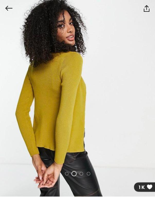 Topshop knitted co ord skinny cardigan Women s Fashion Tops