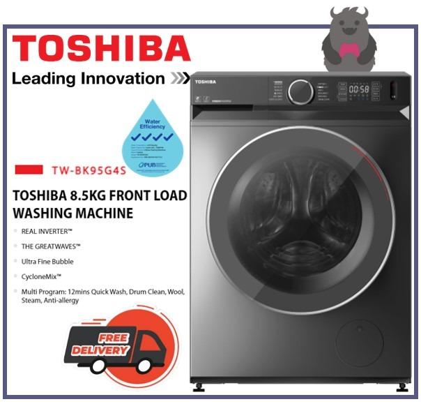 Toshiba TWBK95G4S Front Load Washing Machine and Steam™ (8.5kg) 4