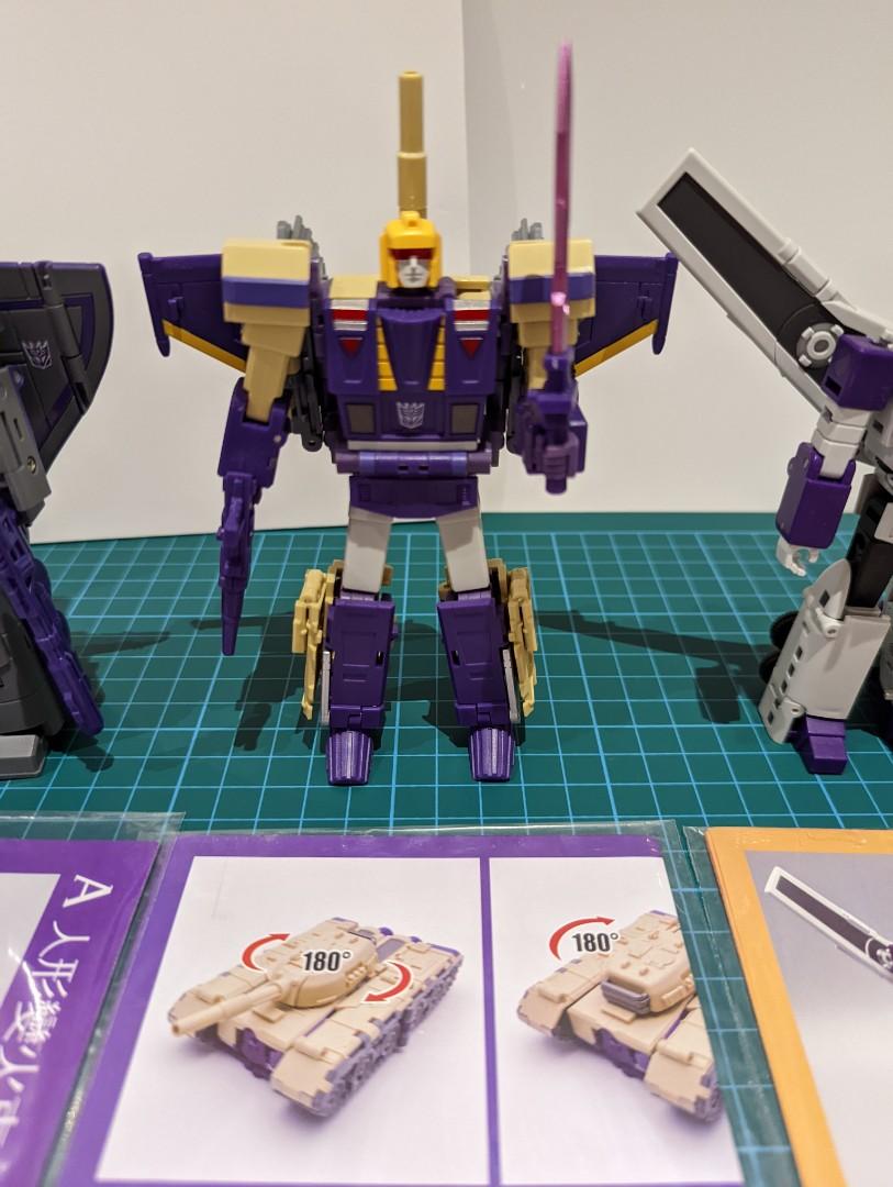 Transformers Mech Fans Toys MFT Steel Ambition, Thunderbolt and