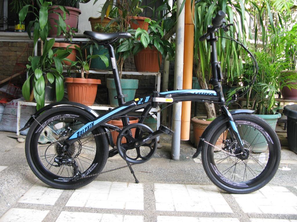 trinx dolphin 3.0 folding bike