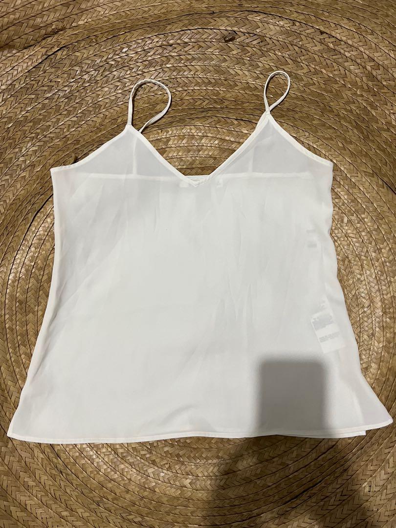 UNIQLO DRAPE CAMI TOP, Women's Fashion, Tops, Others Tops on Carousell