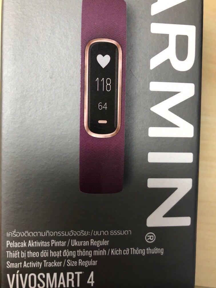 Garmin vivosmart top 4 sale