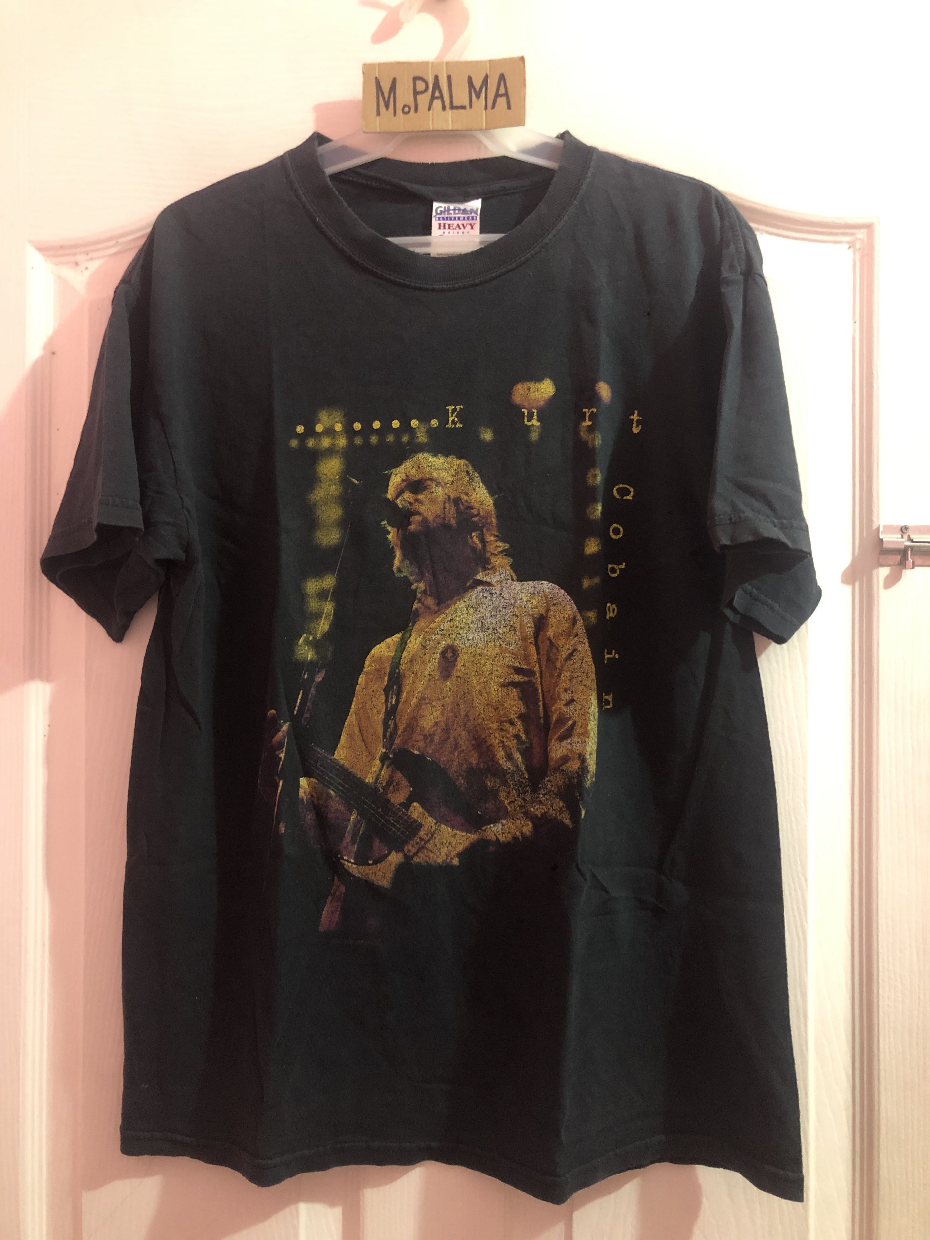 Vintage 2004 kurt cobain the end of music vintage shirt 20x27.5 