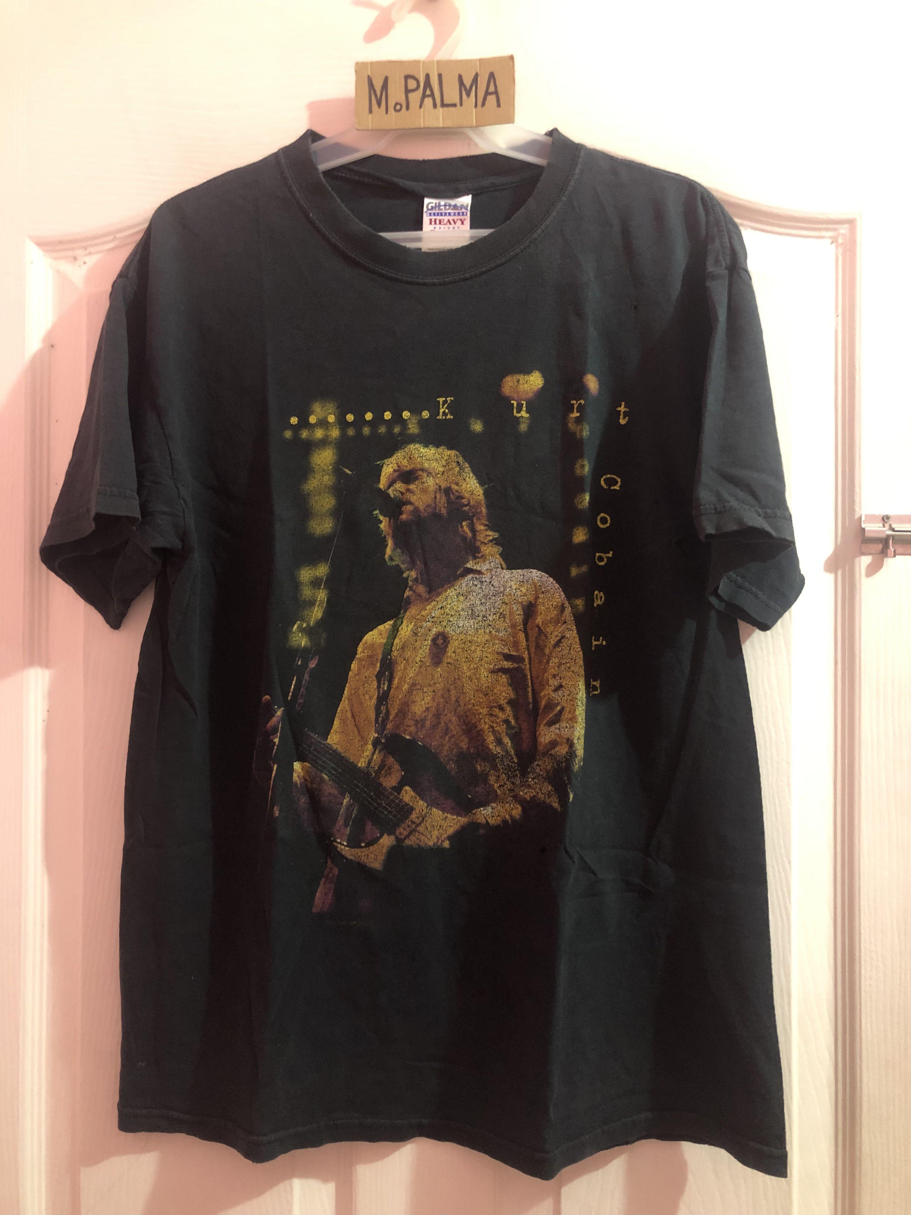 Vintage 2004 kurt cobain the end of music vintage shirt 20x27.5 