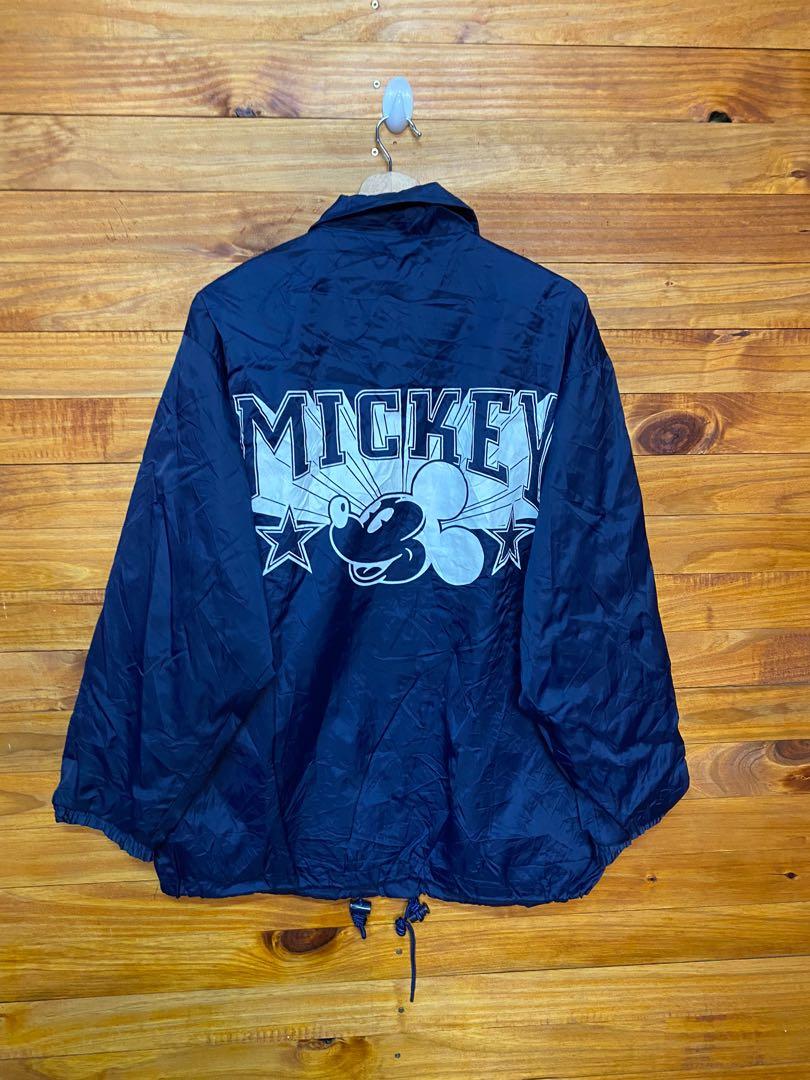 Vintage Mickey Mouse Nylon Coach Jacket, Men's Fashion, Coats, Jackets