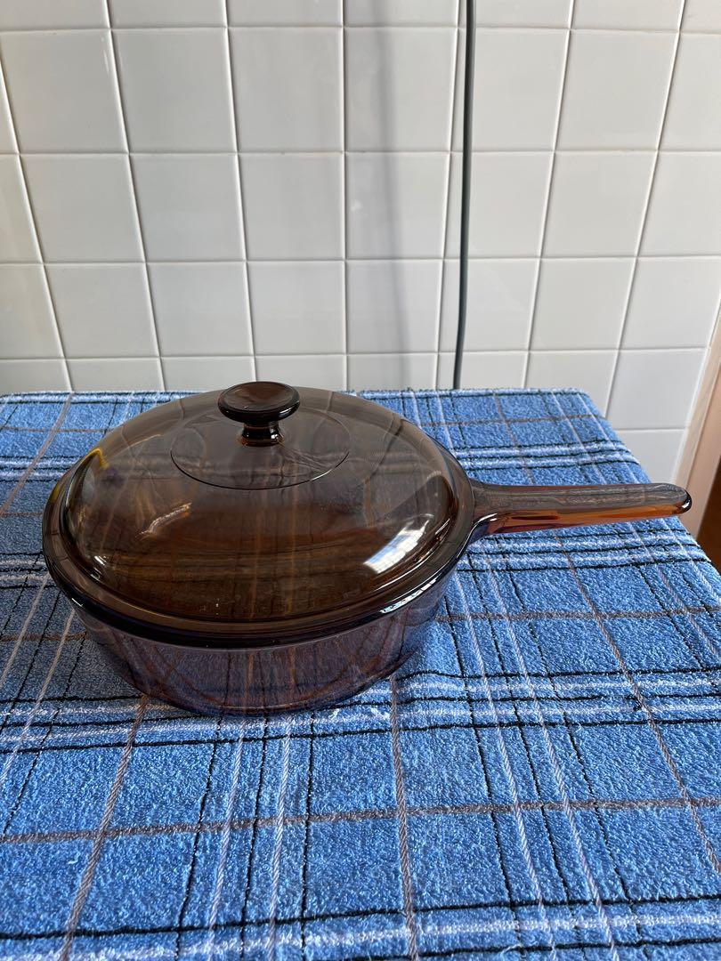 Vision 26 cm Frying Pan with Cover, Furniture & Home Living