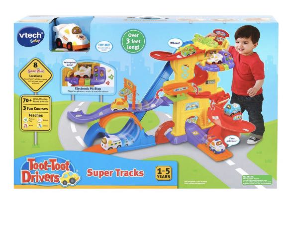 Vtech toot toot drivers super tracks 