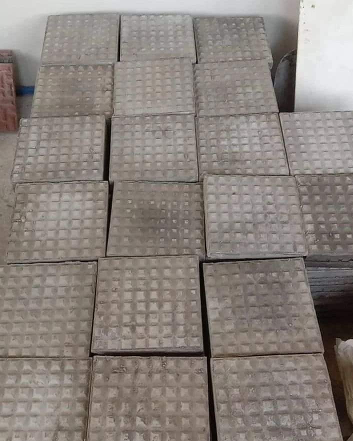 WAFFLE TILES GRAY, Commercial & Industrial, Construction & Building