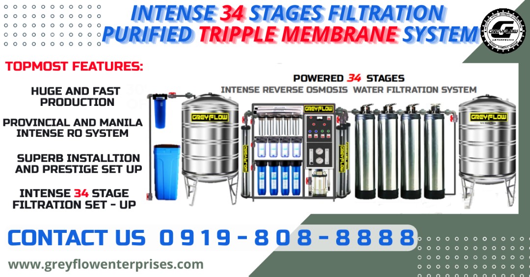WATER STATION BUSINESS PACKAGE FULL SYSTEM INTENSE FILTRATION