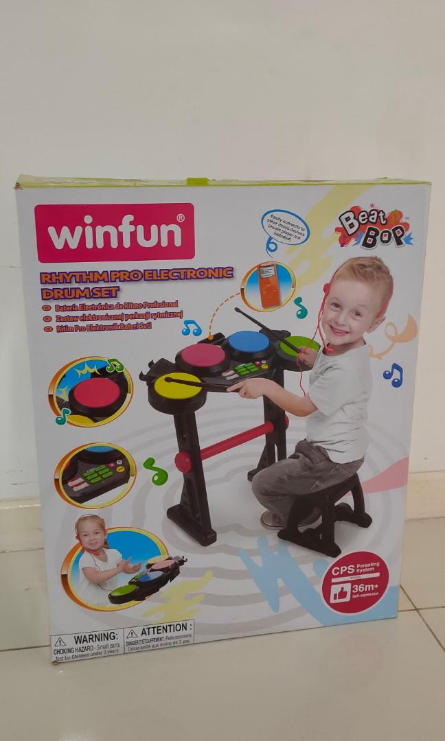 Winfun electronic best sale drum set