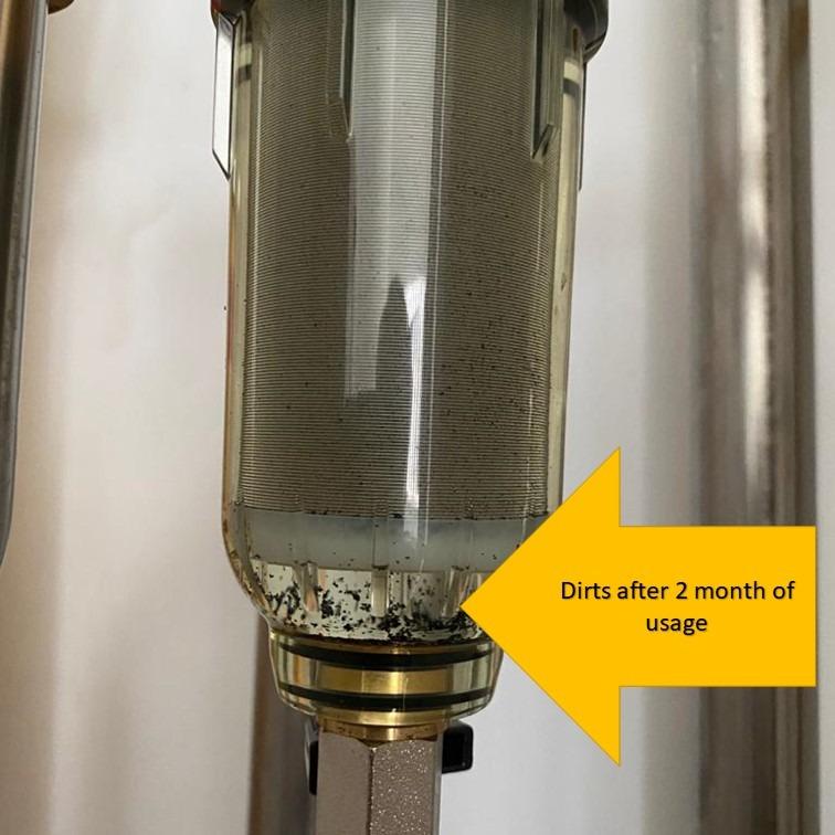 With installation ISpring Pre water filter (last lifetime) For Whole