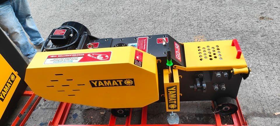 Yamato Rebar Cutter (Category: Construction Tools & Equipment) located in Manila. Submitted by 09150361920ronvillaflor (Listing ID 1166321523, Image 2). Description: Yamato Rebar Cutter Model: GQ50 Specs: 6-40mm deformed bar Cutting Frequency: 32times/mins Motor: 5.5kw (7.5hp) Single Phase 220V/60Hz N.W: 550kg Price: 146,250/unit Welcome to "Takezo Industrial Supply" (BIR ACCREDITED) For inquiries GLOBE:📞 ☎ 0915-036-1920 VIBER:📞 ☎ 0915-036-1920