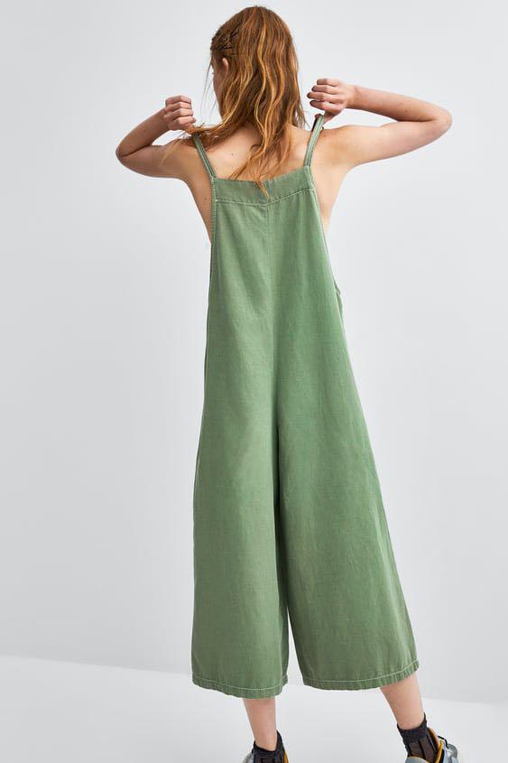 ZARA denim jumpsuit, Women's Fashion, Dresses & Sets, Jumpsuits on