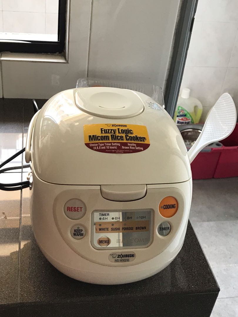 ZOJIRUSHI Rice Cooker/Warmer + Free Steamer Pot, TV & Home Appliances, Kitchen Appliances