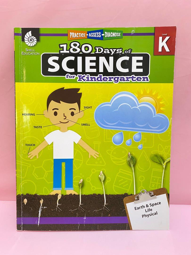 180 Days Of Science For Kindergarten 興趣及遊戲 書本 文具 小朋友書 Carousell