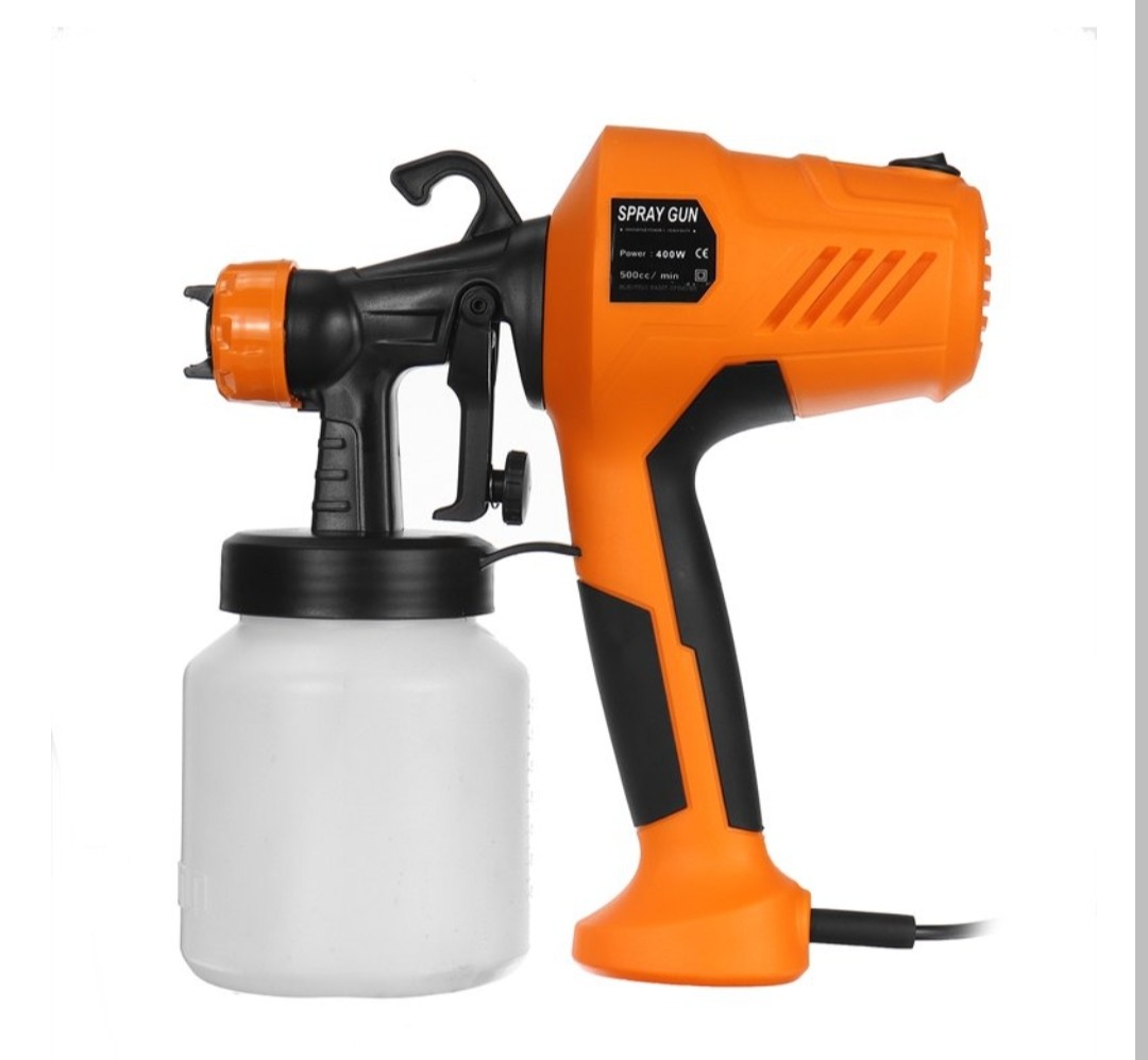 400W Electric Paint Sprayer, Portable Mini Sprayer 800ML Machine, Easy Spraying and Cleaning for