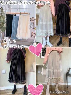 🦄全新春夏百搭蕾絲黑色紗裙🦄