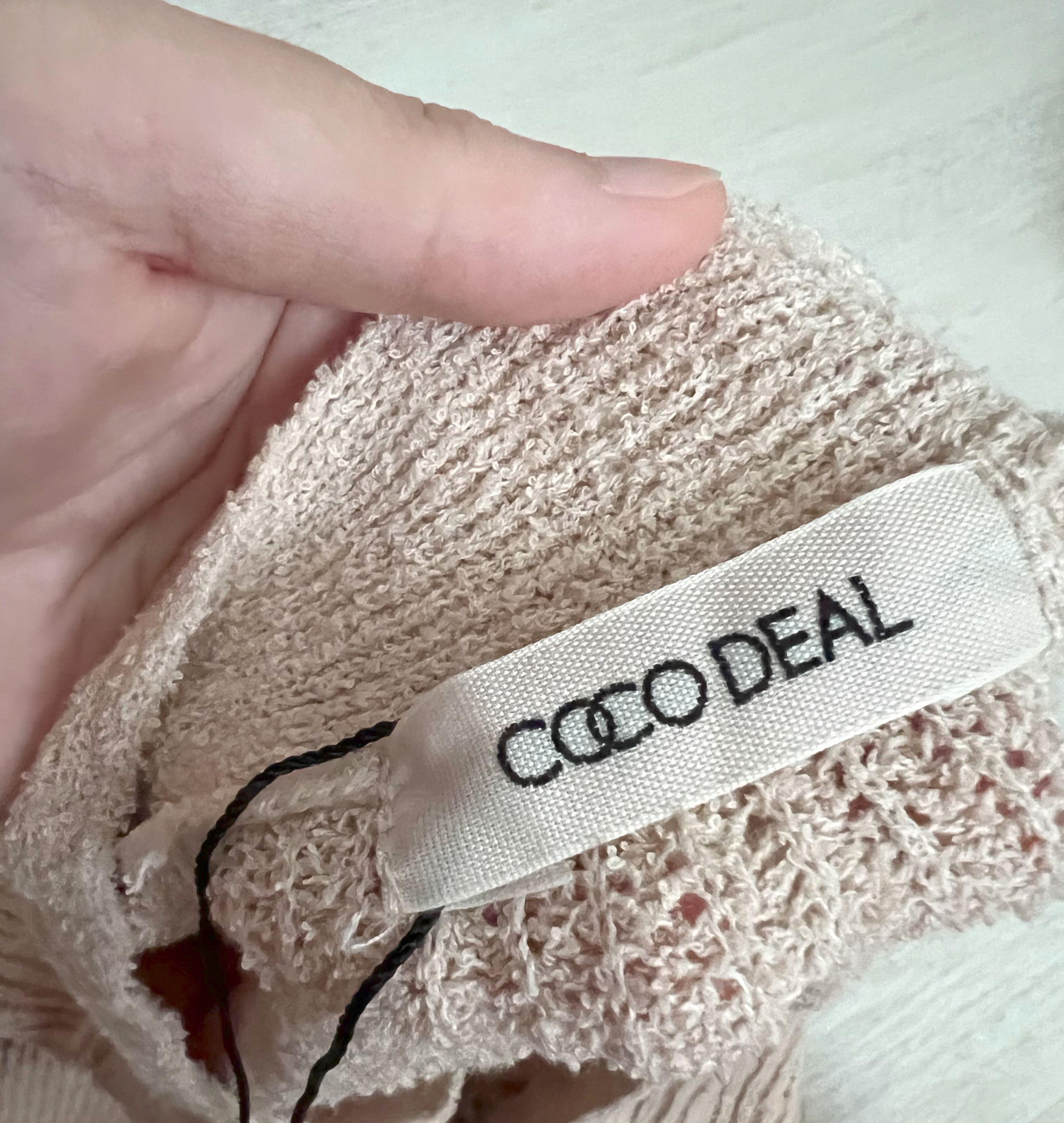 全新> 日本牌子COCO DEAL短袖針織外套, 女裝, 外套及戶外衣服- Carousell