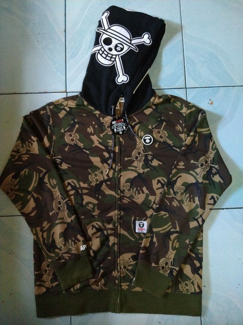 Aape x one piece hoodie clearance