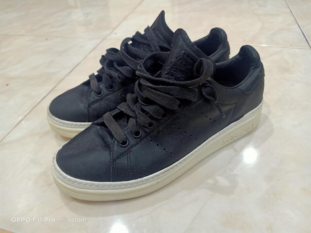 Stan smith new shop bold black