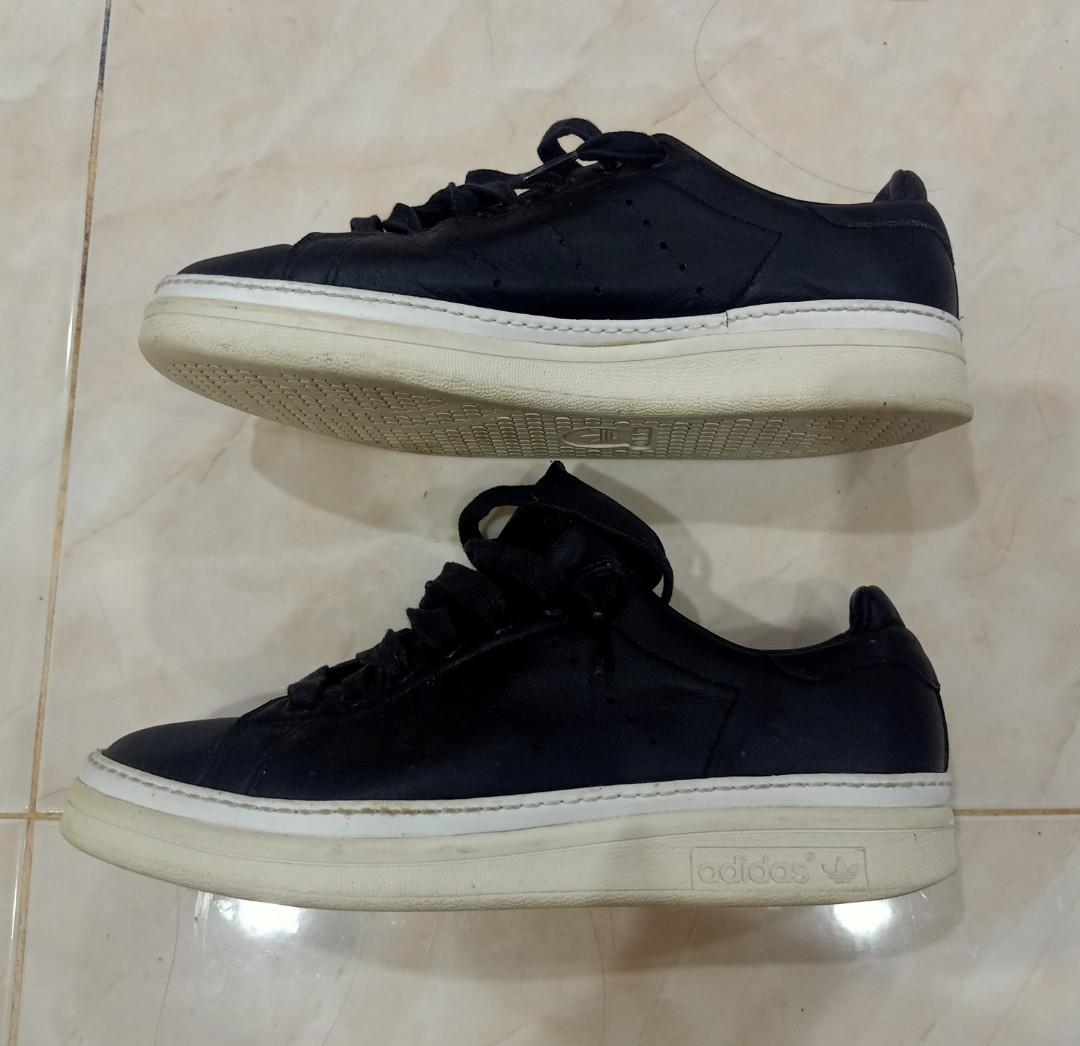 Adidas Stan Smith New Bold Black Men s Fashion Footwear
