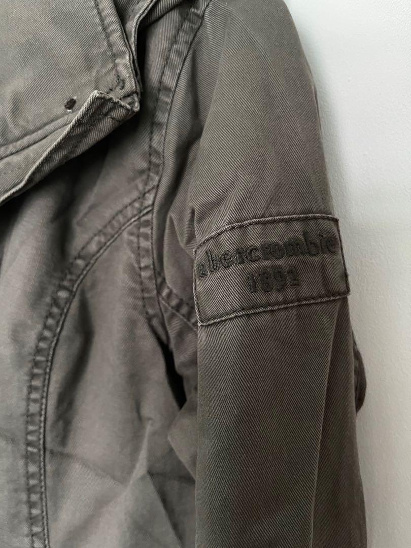 A&f winter jacket hot sale