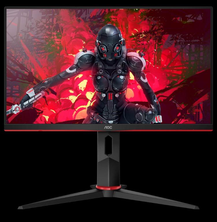 Aoc 24g2 23 8 Inch 24g2 69 Black Red Full Hd Ips Gaming Monitor 144hz 1ms Mprt Freesync Hdmi Dp Vga Audio Out Height Adjustable Pivotable Warranty 3years With Aoc Sg Computers