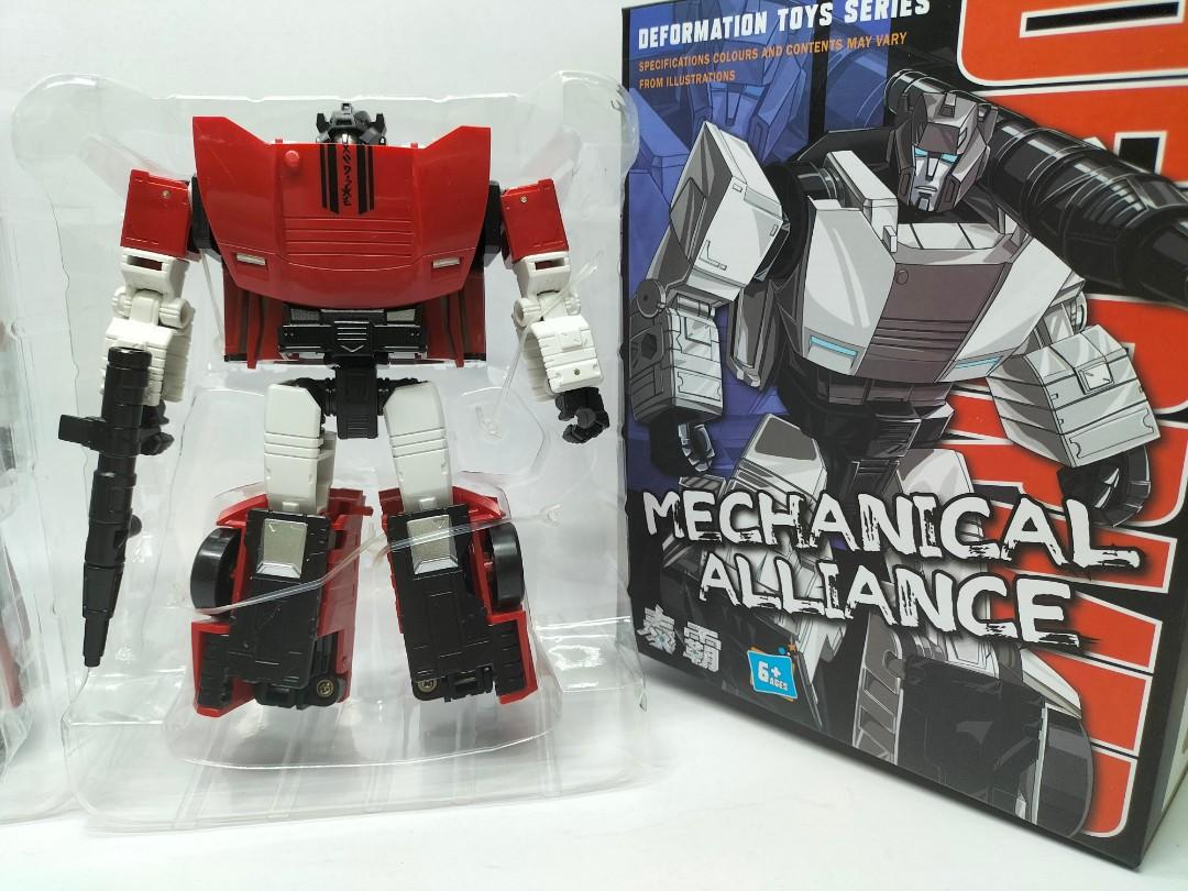 Aoyi mech Red alert sideswipe siege commander movie transformers toys ...