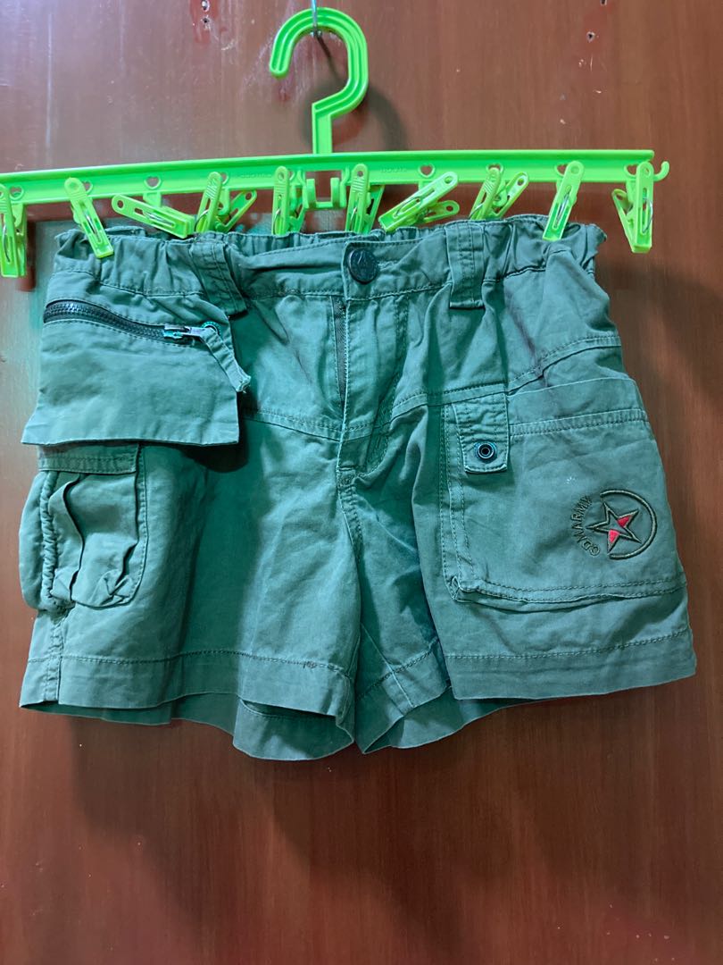 ARMY SHORTS, Women's Fashion, Bottoms, Shorts on Carousell