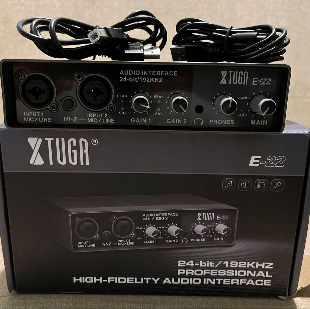 Audio Interface Xtuga E-22: professional high fidelity, Hobbies & Toys ...