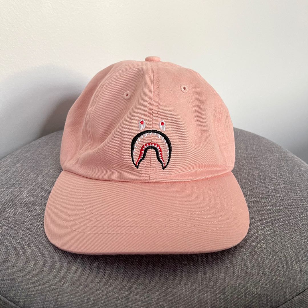 Bathing Ape BAPE Shark Panel Cap - Pink 