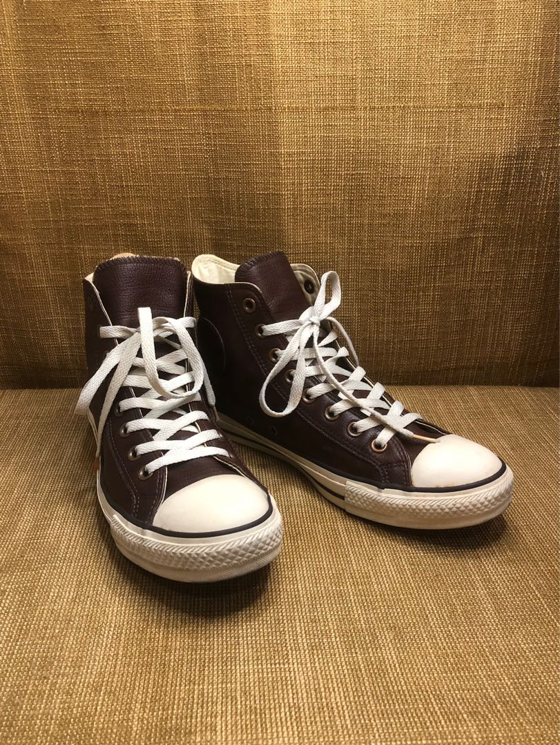 brown converse size 7