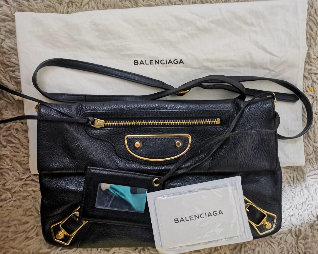 balenciaga metallic edge wallet