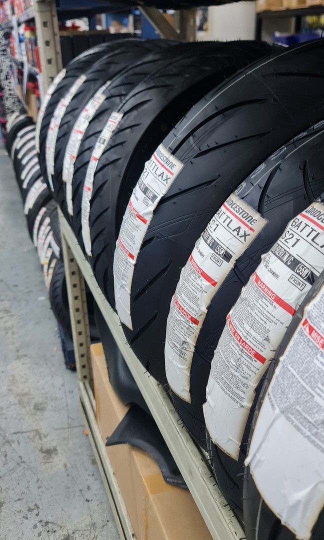 Battlax tyres, Motorcycles, Motorcycle Accessories on Carousell